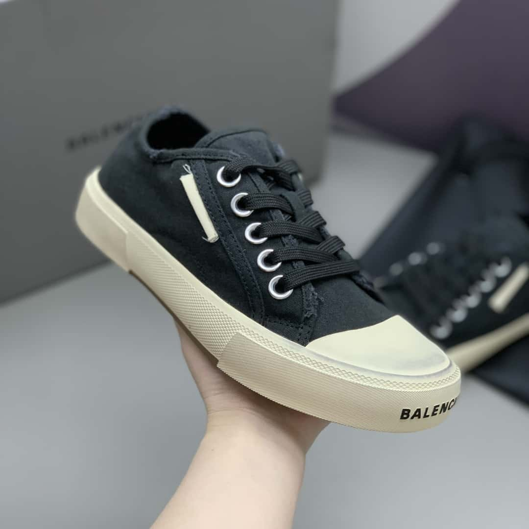 BALENCIAGA Paris Paris Couple Canvas Shoes