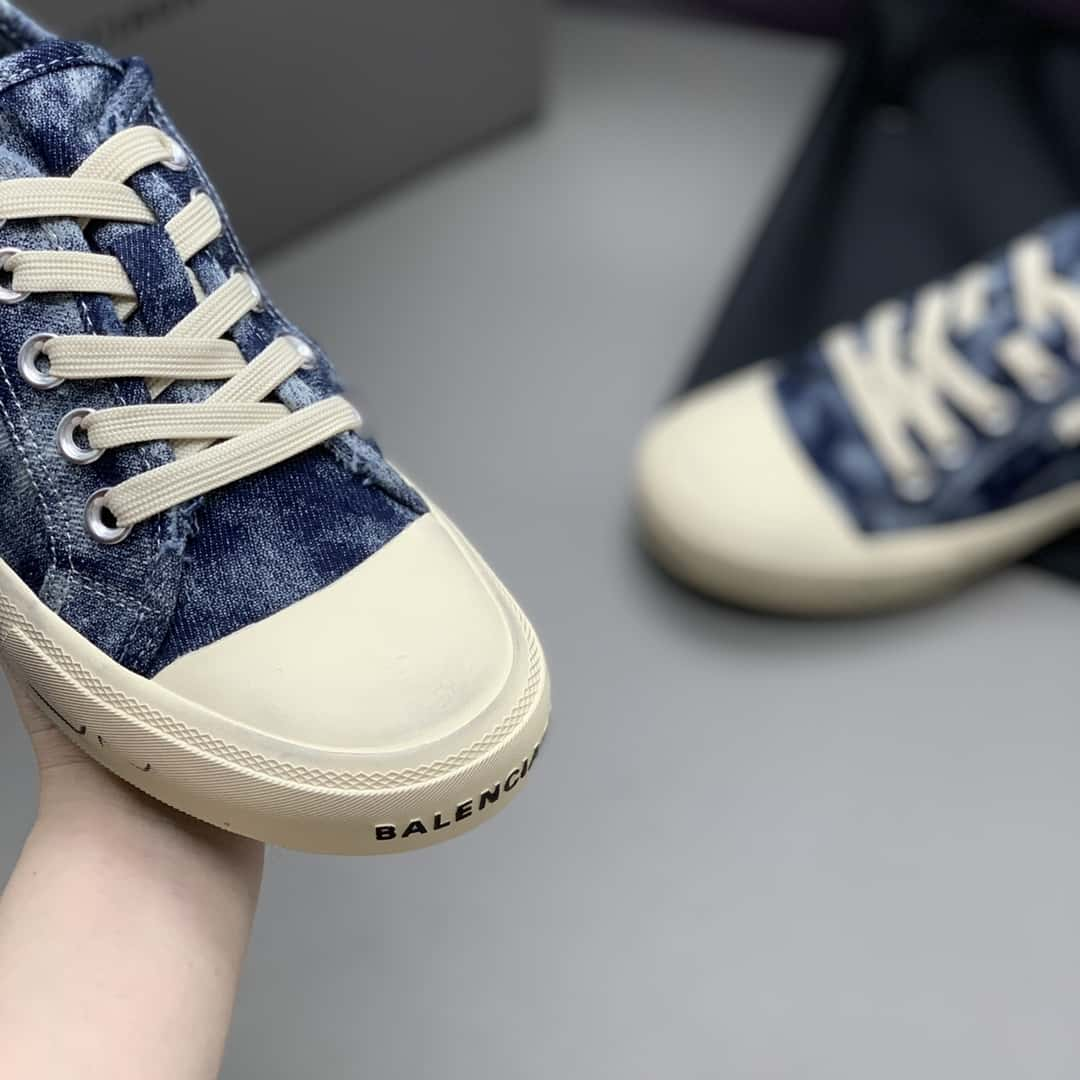 BALENCIAGA Paris Paris Couple Canvas Shoes