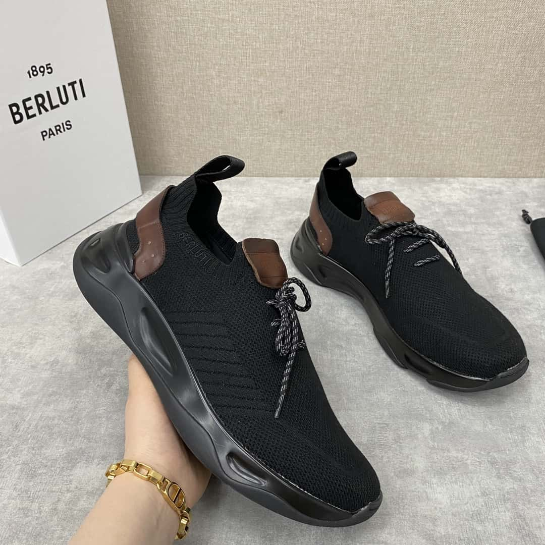 Berluti new Shadow flying women sneakers