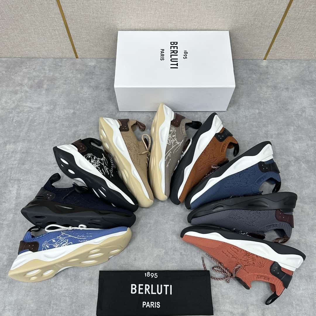 Berluti new Shadow flying women sneakers