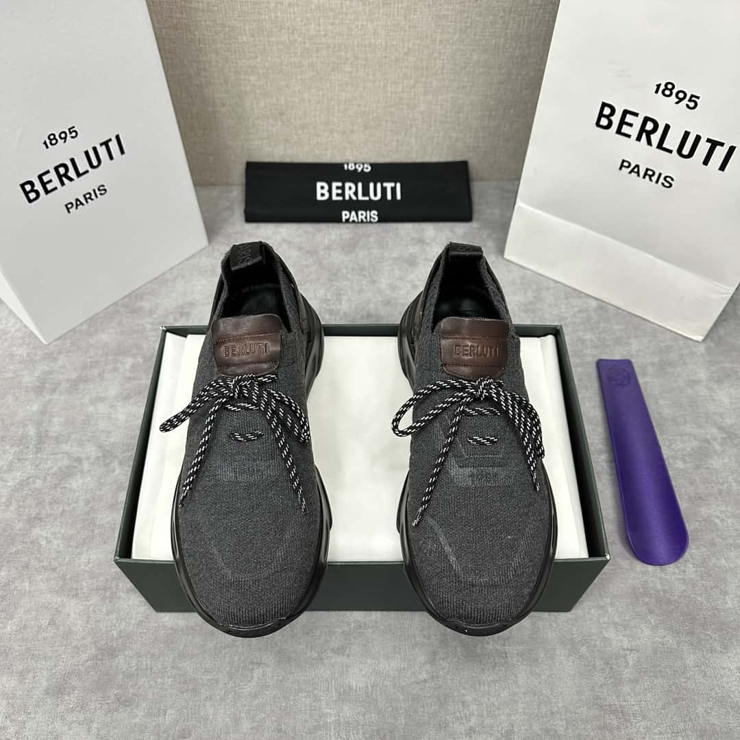 Berluti new Shadow flying women sneakers