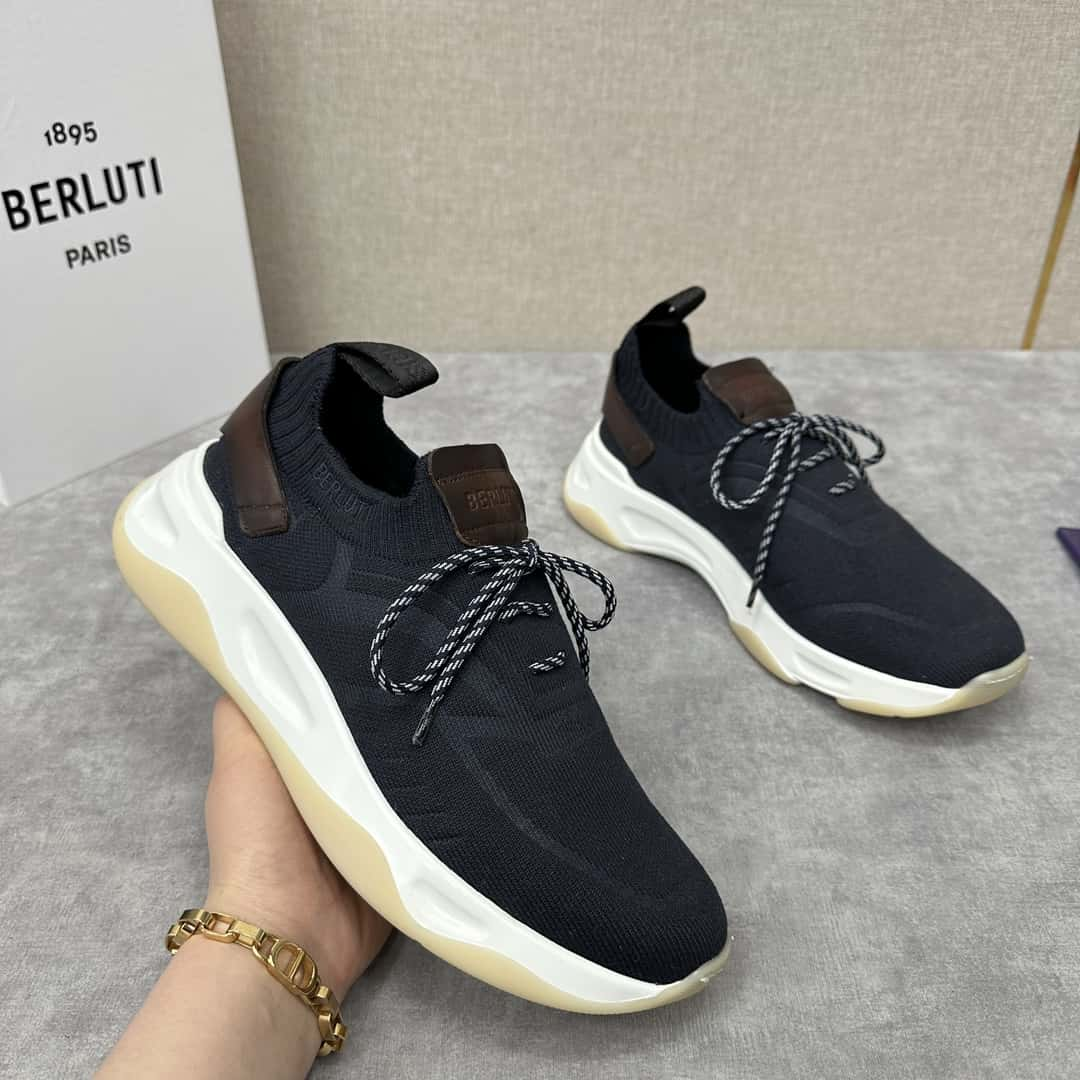 Berluti new Shadow flying women sneakers