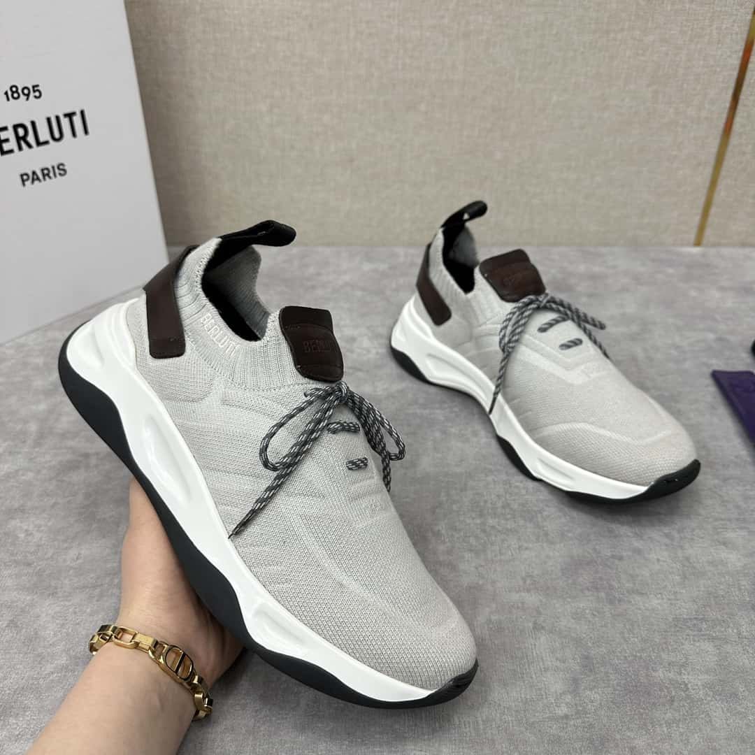 Berluti new Shadow flying women sneakers