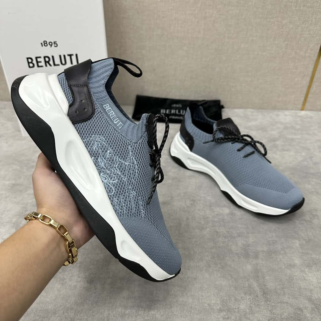 Berluti new Shadow flying women sneakers