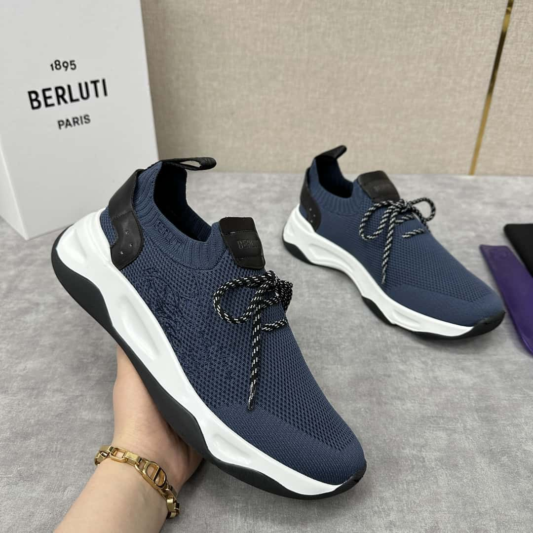 Berluti new Shadow flying women sneakers